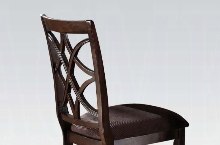 Keenan Side Chair (Set of 2) - Brown / Dark Walnut