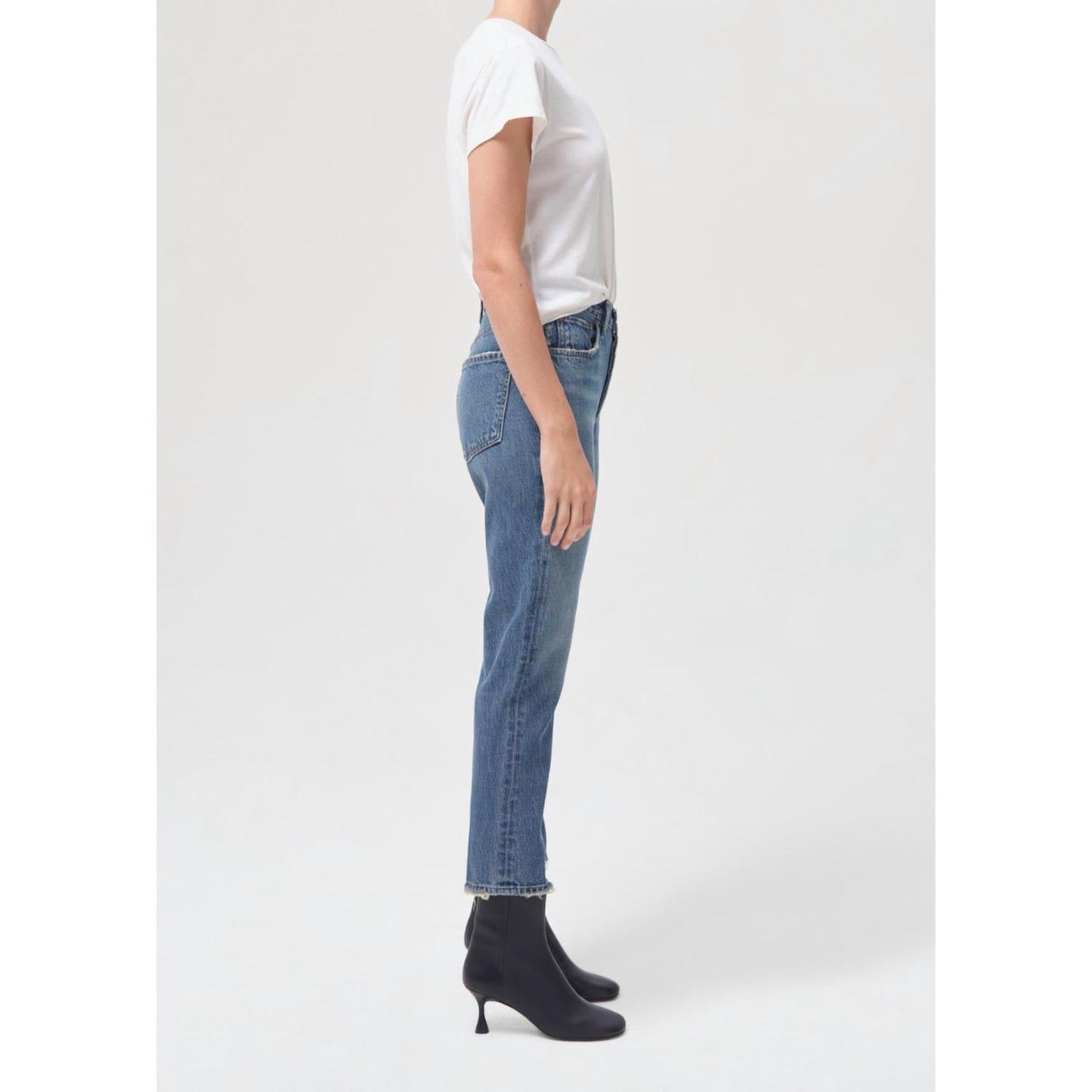 Agolde - Riley High Rise Crop Jeans
