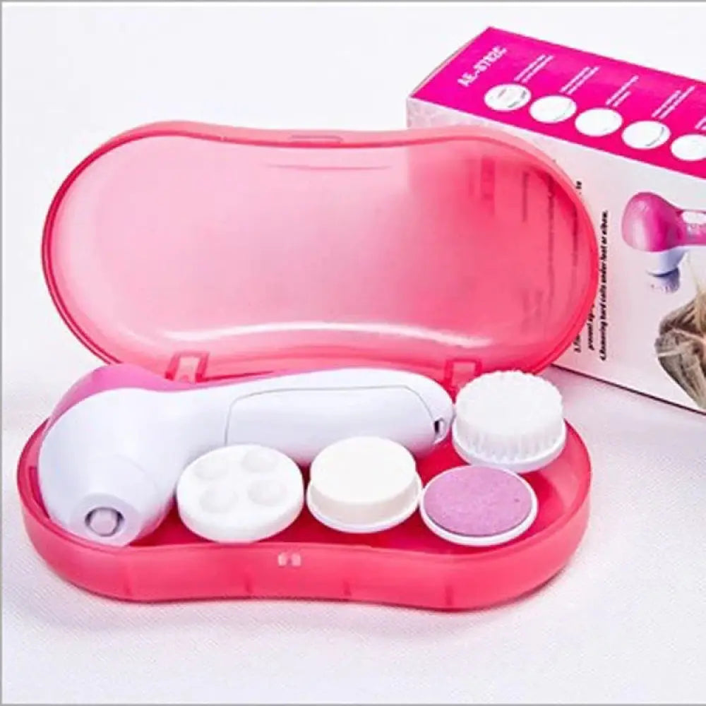 Rechargeable Electric Facial Cleansing Brush and Massager