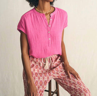 Faherty - Blusa Desmond Dream Cotton