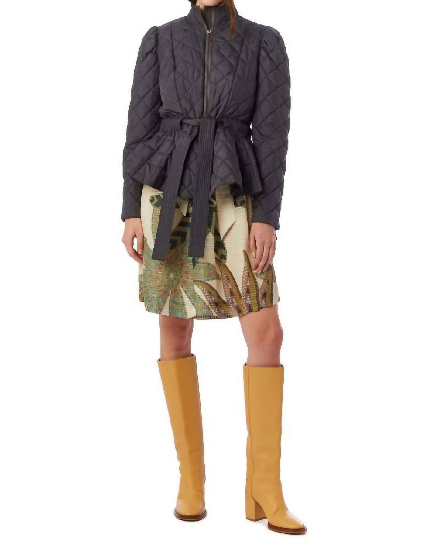 Marie Oliver - Raven Puffer Jacket