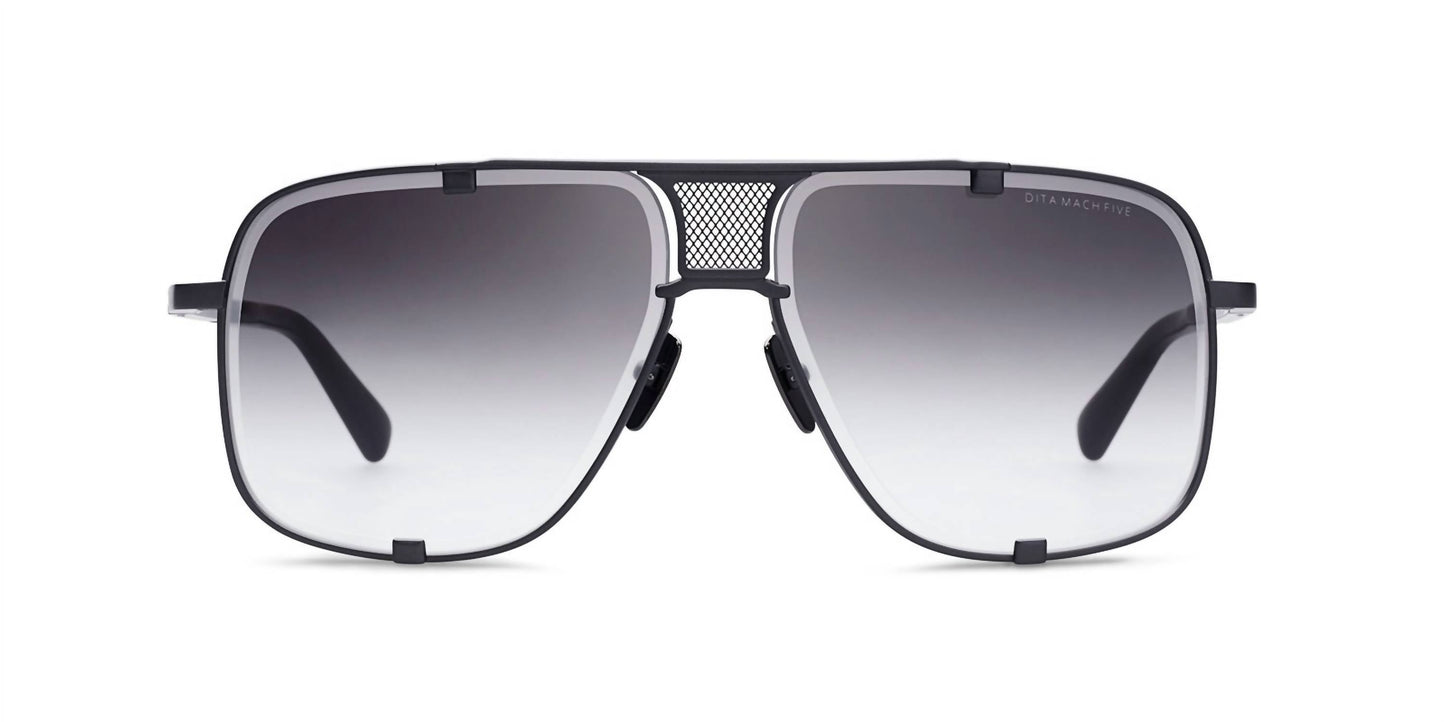 Dita - Mach - Five Non Polarized Sunglasses Drx-2087-h-blk-blk-64
