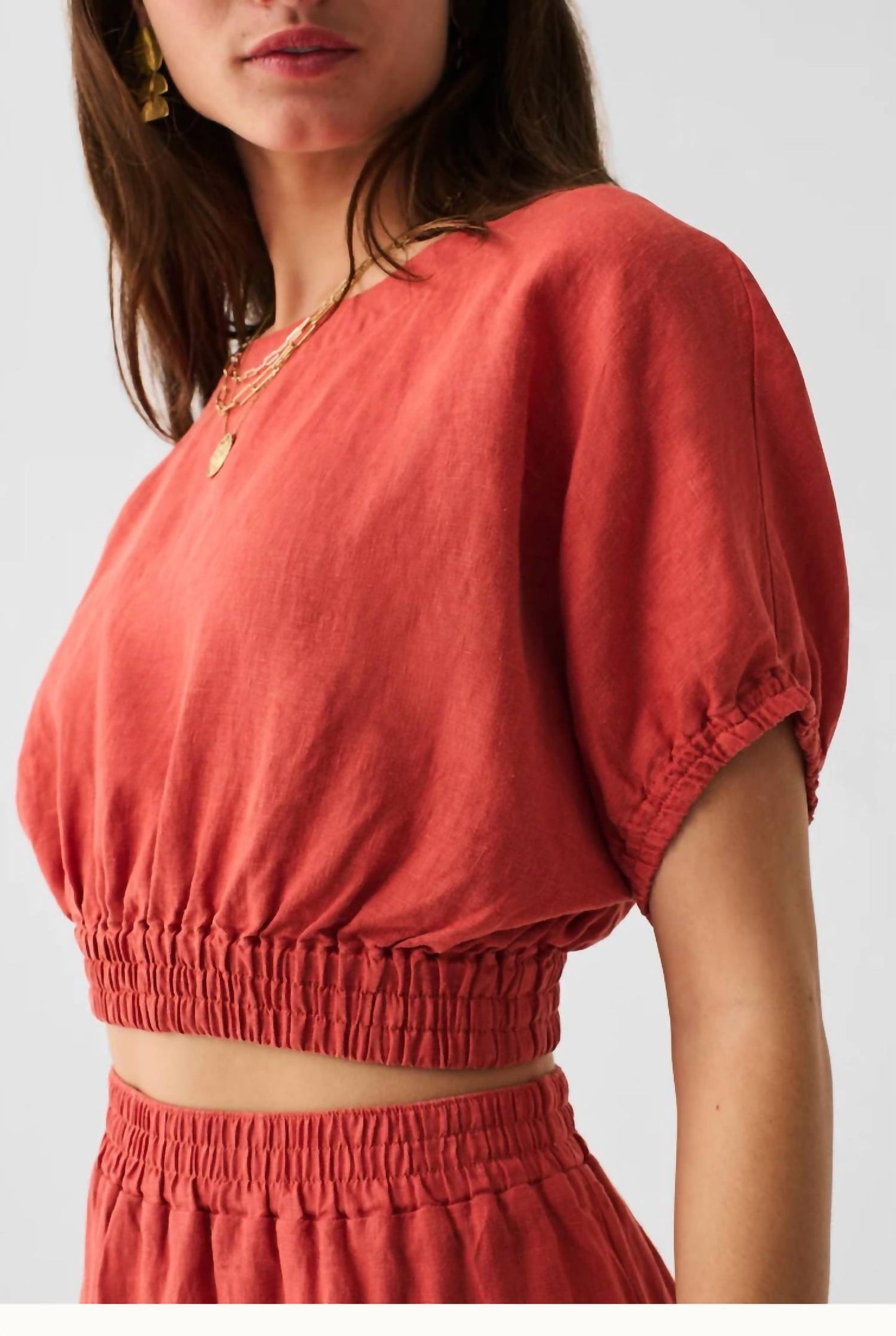 Faherty - Cala Linen Top