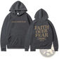 Faith Over Fear Psalm 118:6 Christian Aesthetic Hoodie