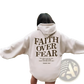 Faith Over Fear Psalm 118:6 Christian Aesthetic Hoodie