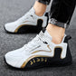 Men's Colorblock Breathable Mesh Sport Sneakers