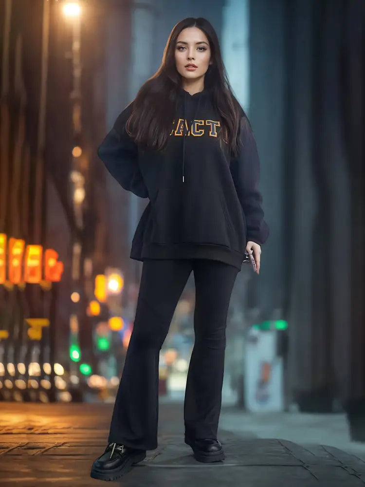 Premium Cotton Unisex Embroidered Streetwear Hoodie