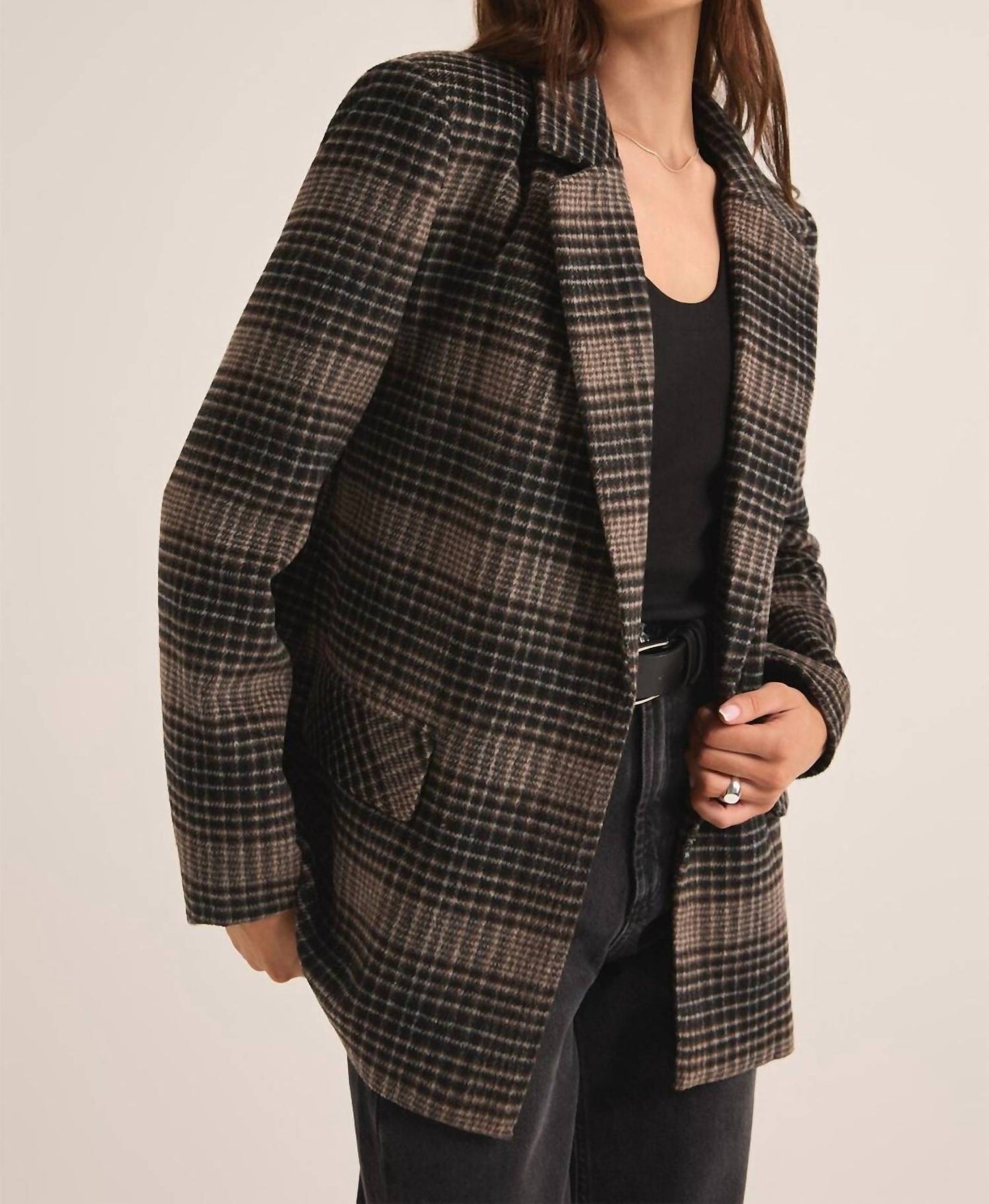 Z Supply - PLAID BLAZER