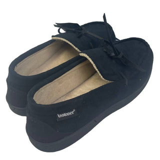 Isotoner - Chinelo mocassim masculino com espuma viscoelástica e conforto exclusivo