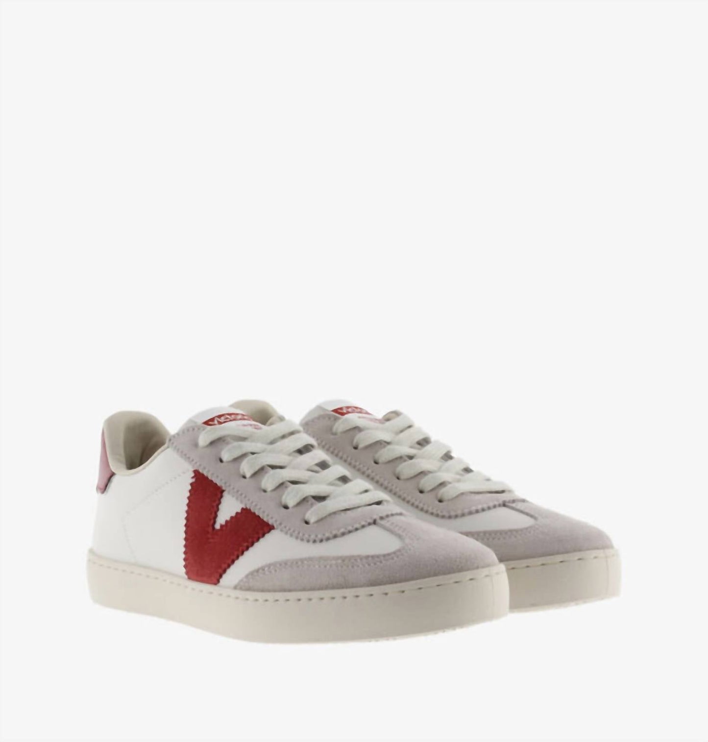 Victoria - Unisex Berlín Ciclista Leather Look & Split Leather Sneakers