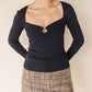 Astr - Is Pearl Detail Sweater