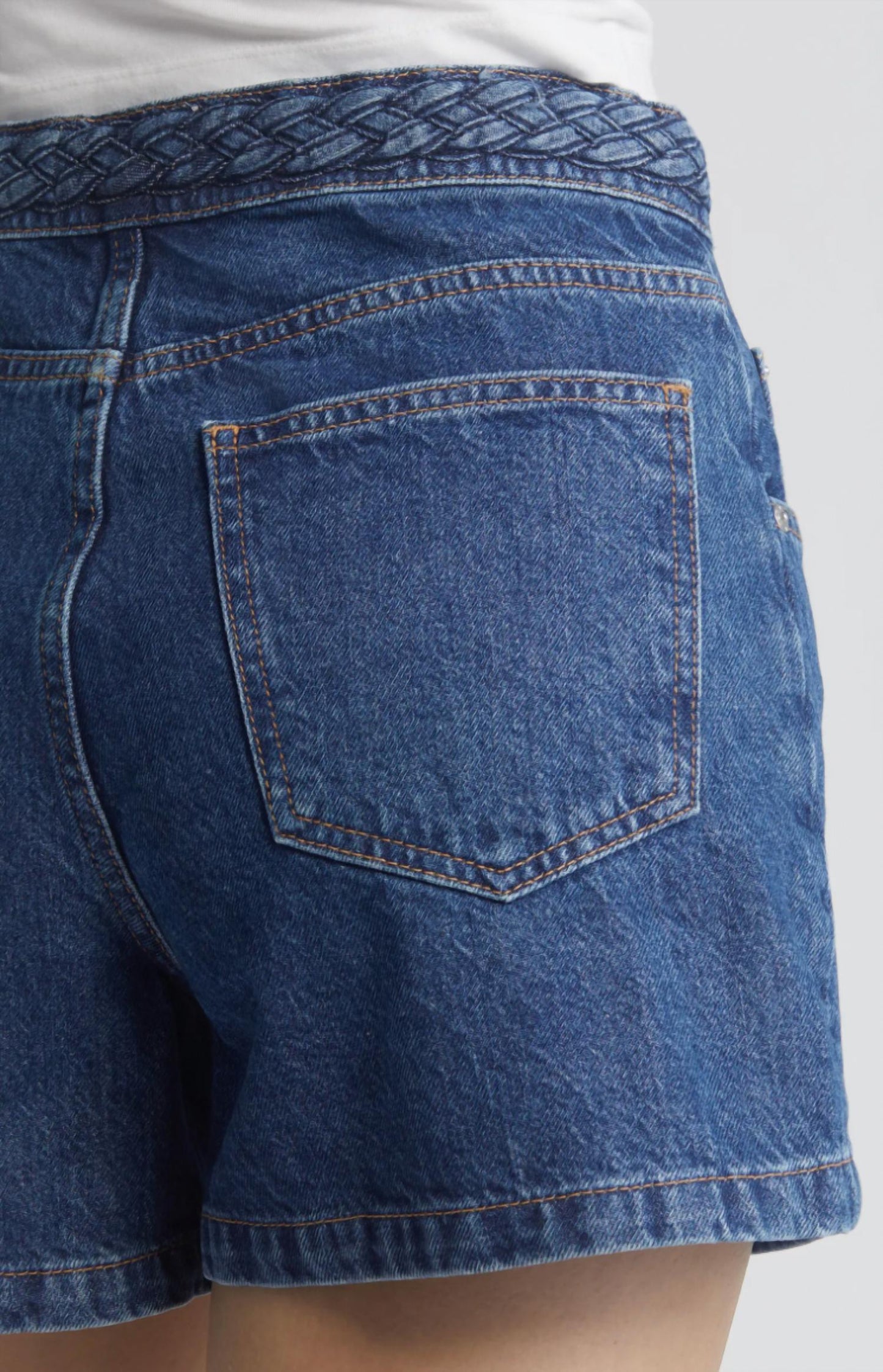 Frame - Braided Waistband Short