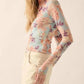 Promesa - Floral Mesh Top