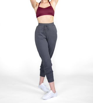 Body Wrappers - French Terry Tapered Joggers with Front Pockets