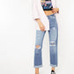 Kancan - Mid Rise Classic Boyfriend Jean