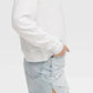 Chrldr - Foil Hearts Long Sleeve Boatneck Top