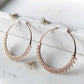 Astor & Orion - Women's Corazon Hoop Earrings