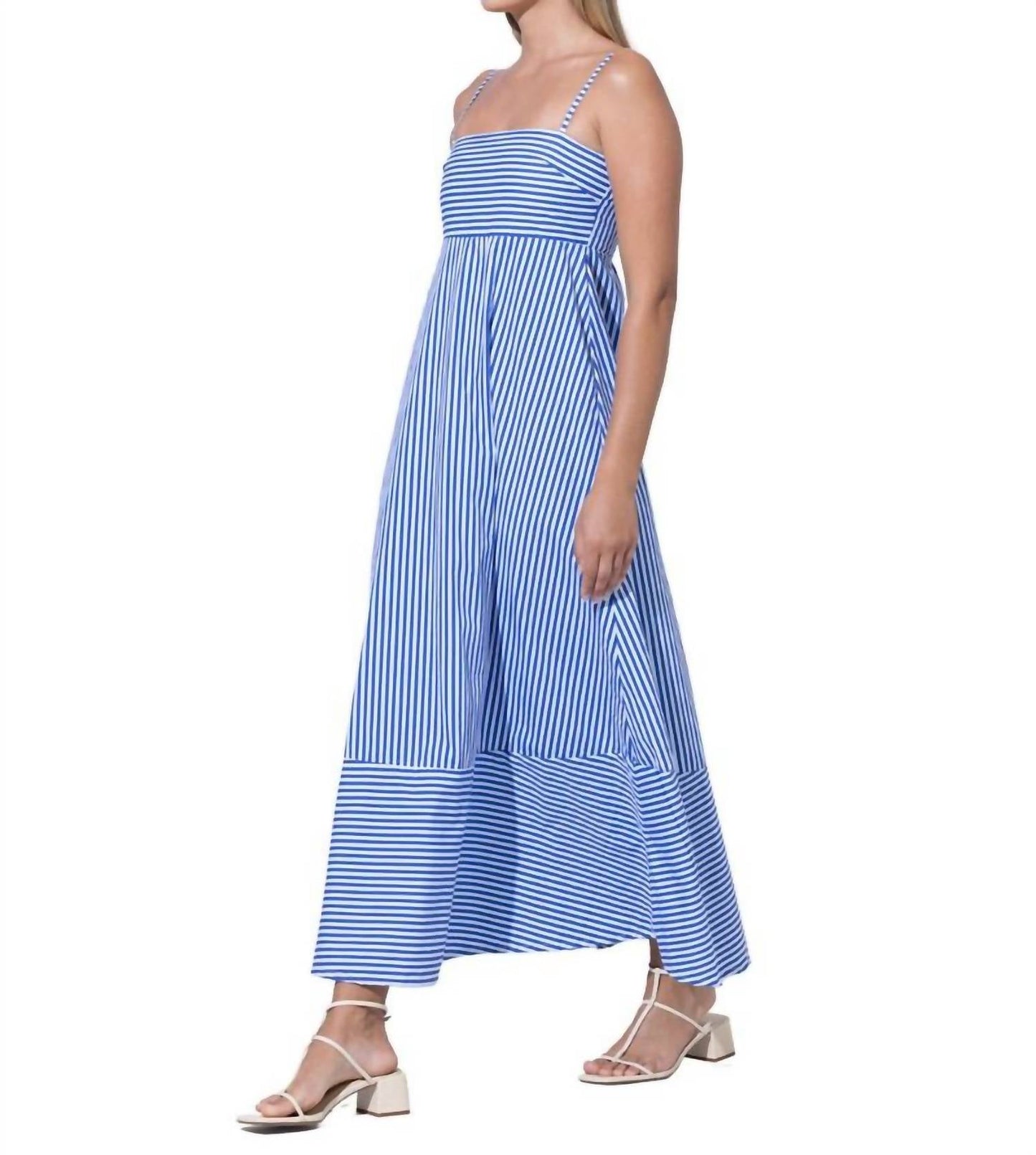 Lusana - Anita Poplin Maxi Dress