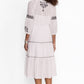 Johnny Was - CAM TIERED MIDI IRENIE DRESS