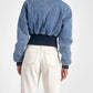 Elan - DENIM JACKET FUR COLLAR
