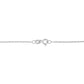 10KT Two Tone Gold 1/6 cttw Diamond Floating Heart Pendant Necklace (K-L, I1-I2)