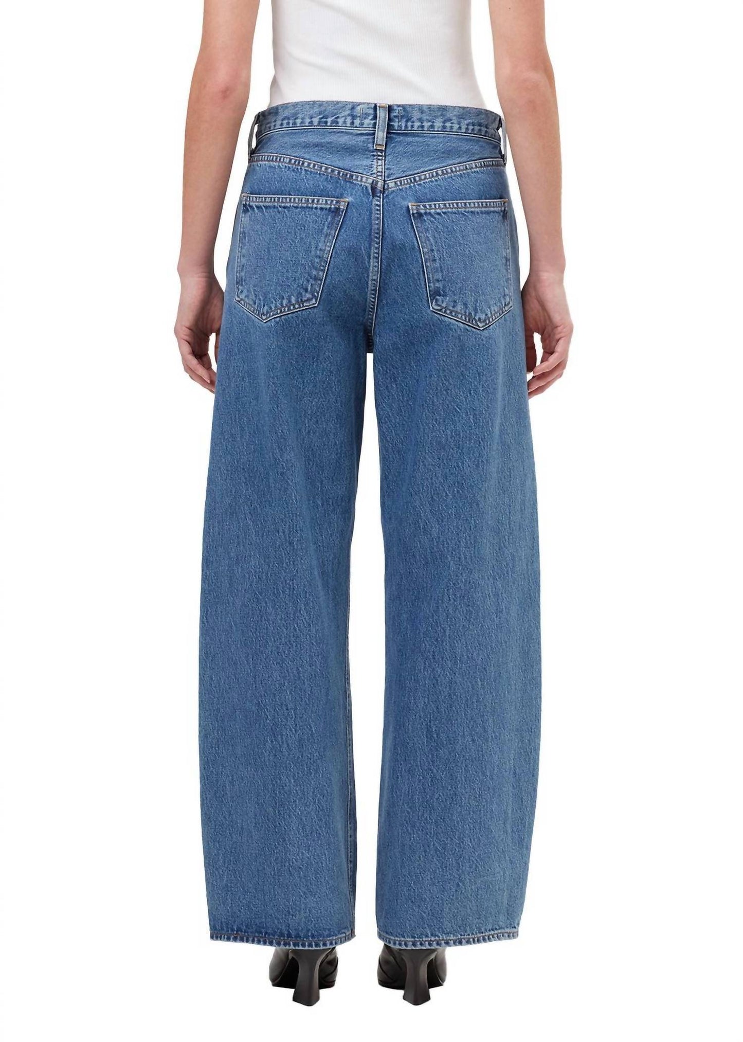Agolde - Women's Low Curve Baggy Jean