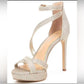 Gianni Bini - Women's Corielle Glitter Ankle Strap Platform Sandals