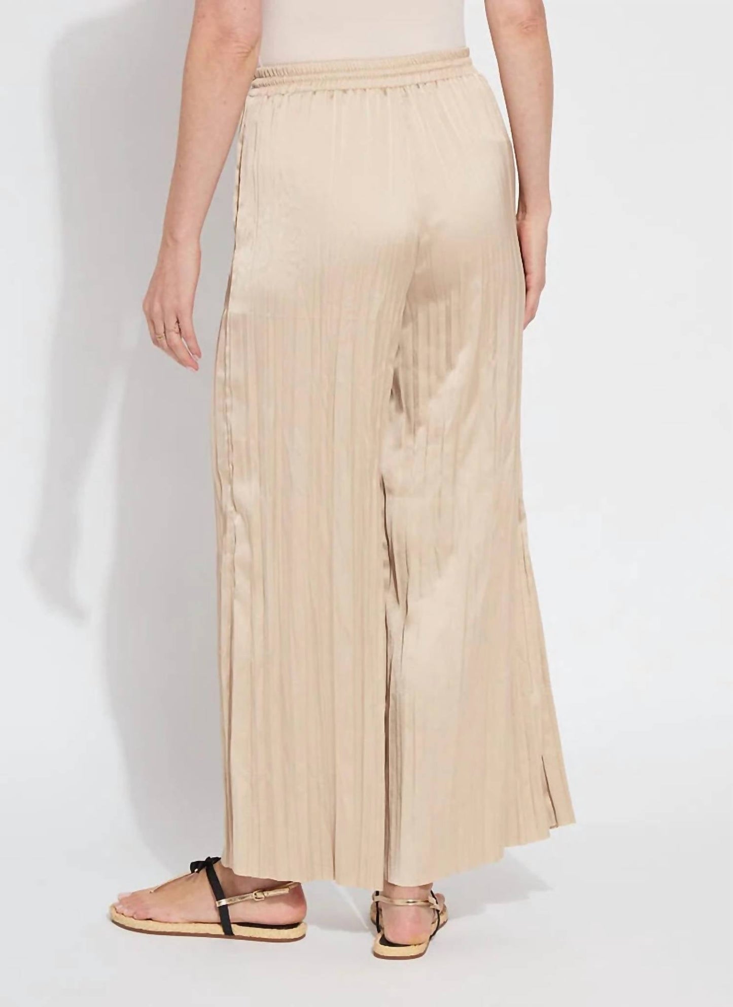 Lysse - Packable Pleated Palazzo Pant