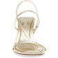 Steve Madden - Women's Locke Leather Strappy Y2k Mid Heels Sandals