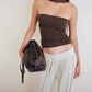 Belle Anna - Shadow Strapless Tube Top