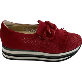 Softwaves - Tênis plataforma feminino slip-on