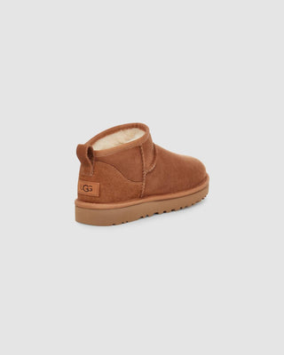 Ugg - Botas Ultra Mini Castanha Masculinas
