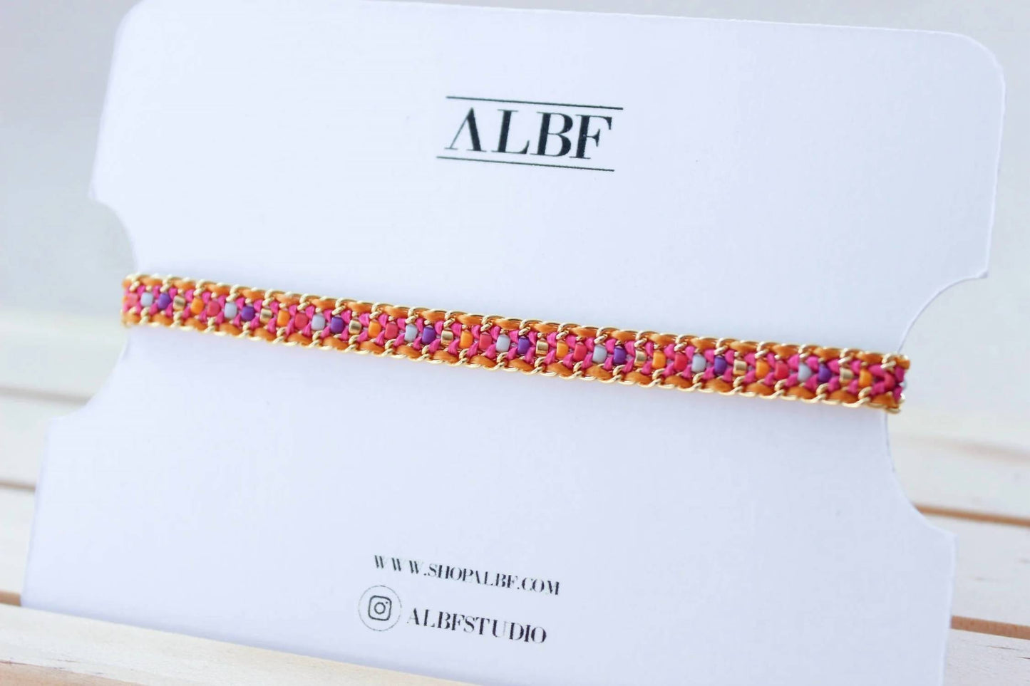 Albf Studio - Apple of My Eye Braided Bracelet