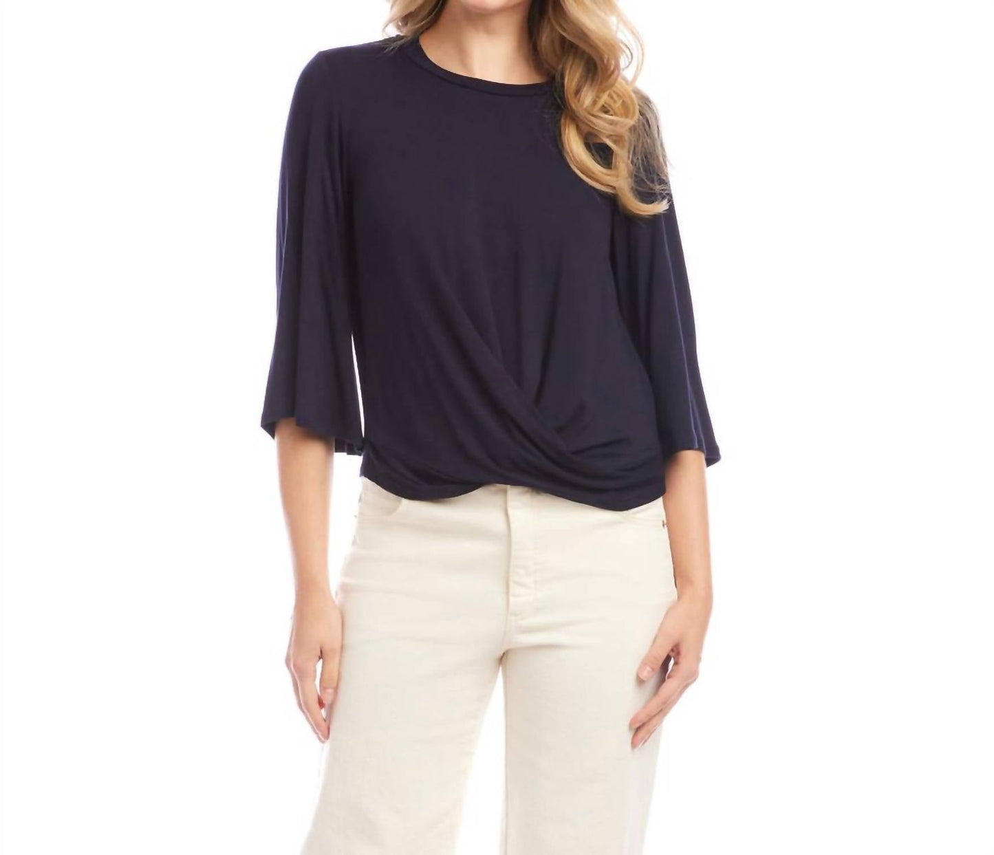 Karen Kane - Drape Front Top