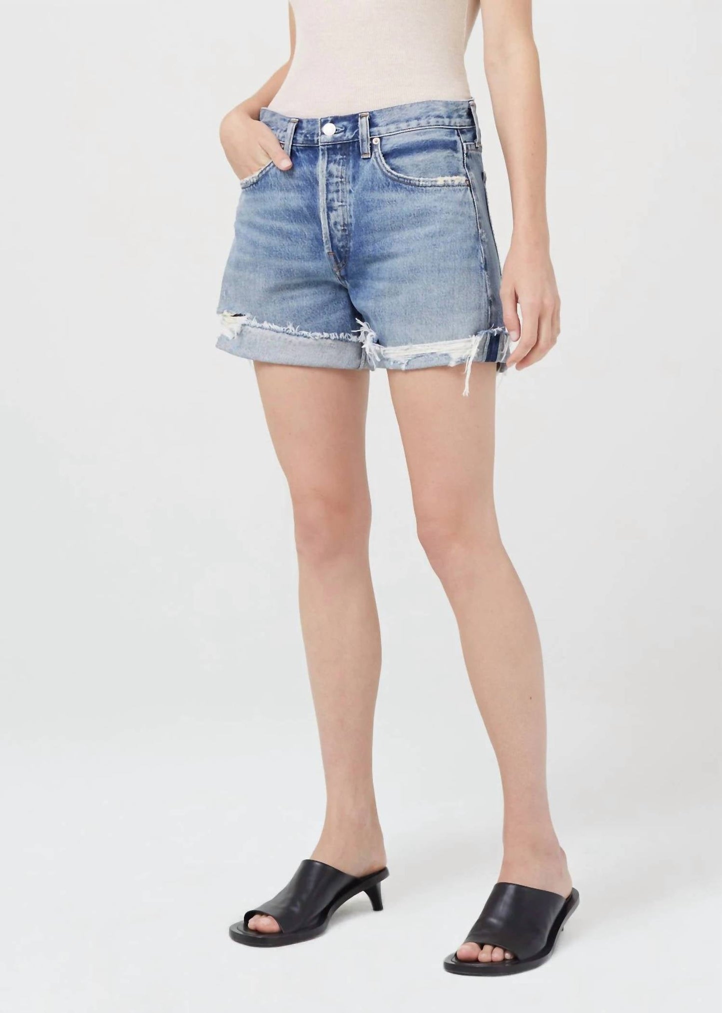 Agolde - Parker Long Short With Cuff