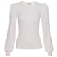 Amo - Girly Thermal Long Sleeve Top