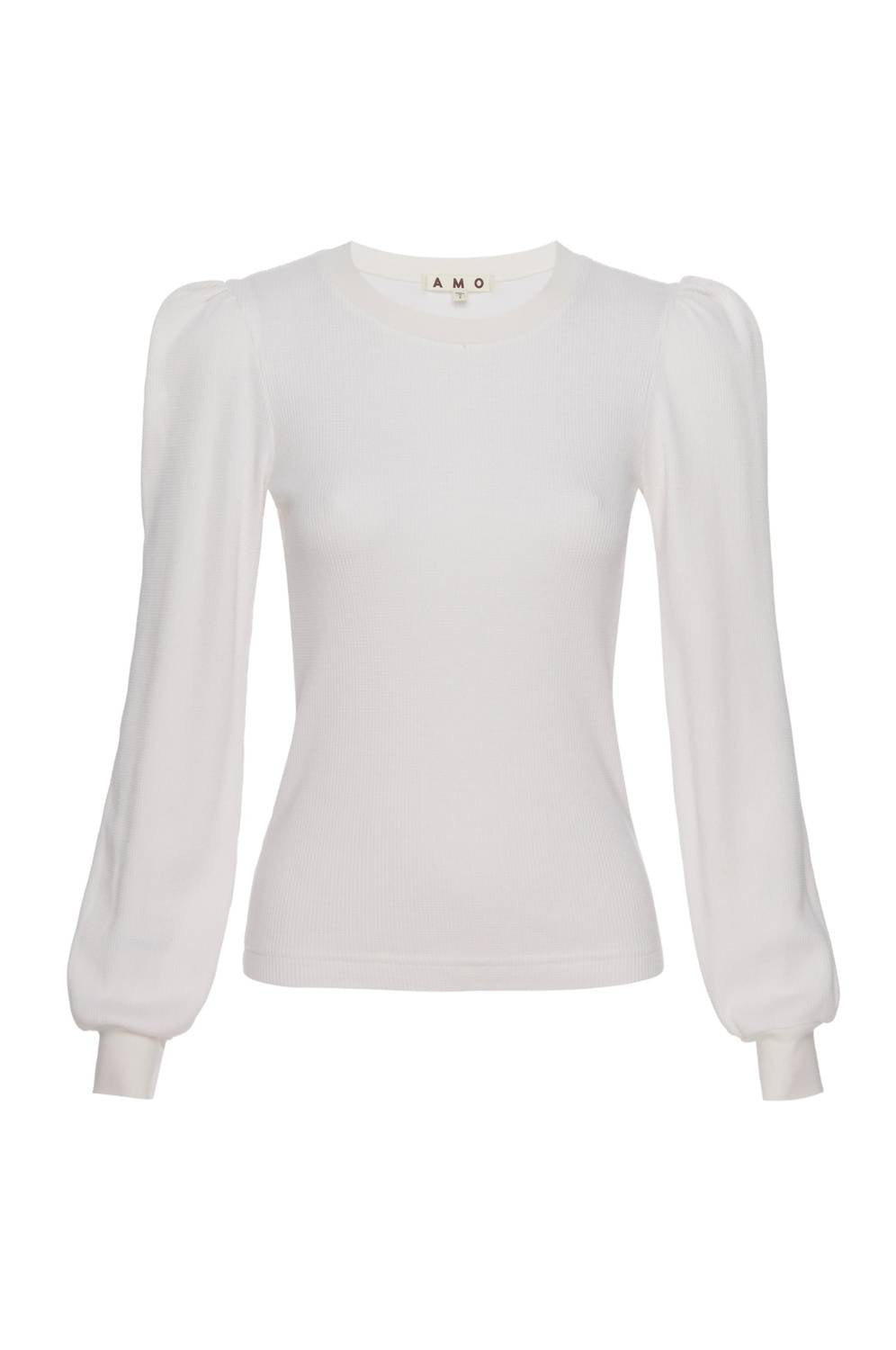 Amo - Girly Thermal Long Sleeve Top