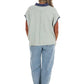 Ee:Some - Collar Code Boxy Top