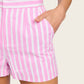 Generation Love - Theo Wide Stripe Short