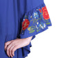 Umgee - Floral Embroidered Bell Sleeve Mini Dress