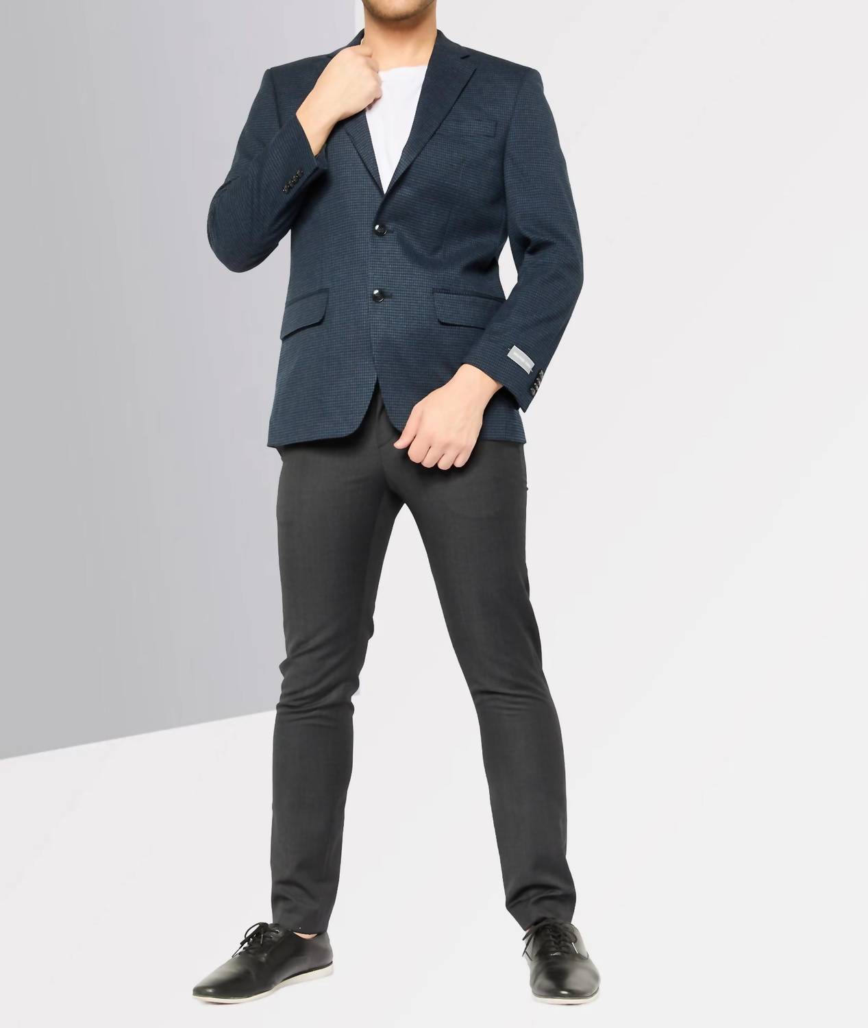 Michael Kors - Flap Pocket Stretch Classic Fit Suit Jacket