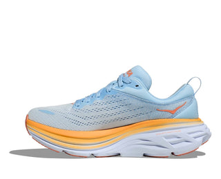 Hoka - Tênis de corrida feminino Bondi 8 - largo