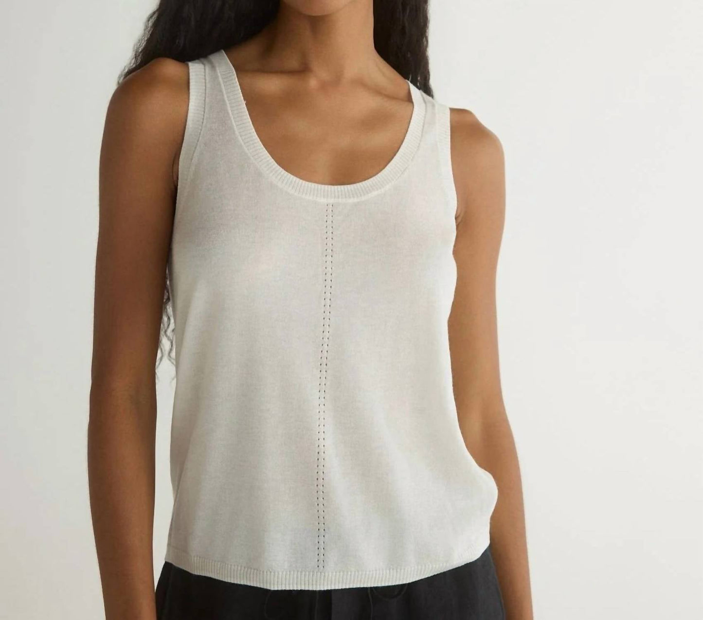 Bella Dahl - Sleeveless Scoop Neck Knit Top