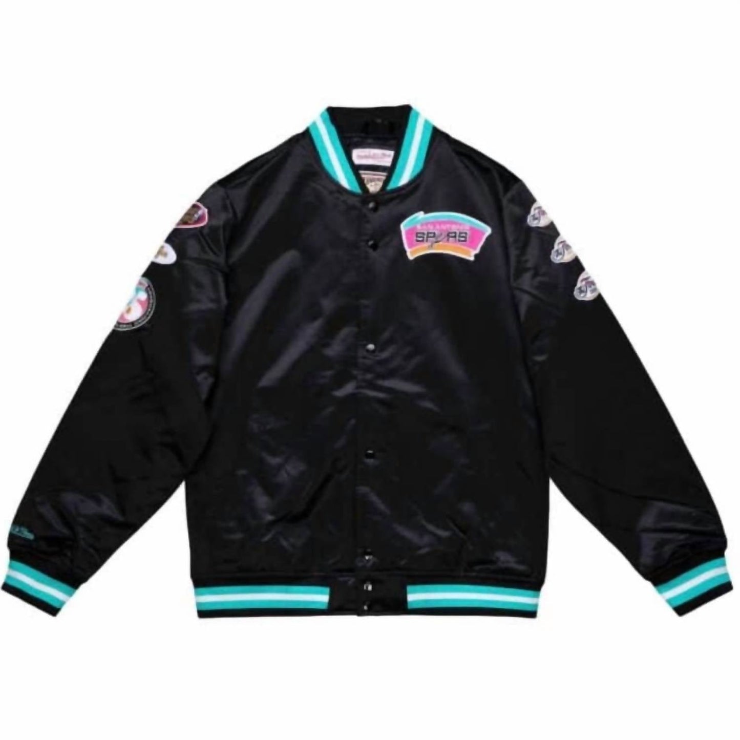 Mitchell & Ness - Nba San Antonio Spurs Champ City Satin Jacket