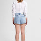 7 For All Mankind - Pleated Denim Shorts