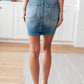 Judy Blue - Haley High Rise Control Top Skirt