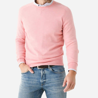 Peter Millar - Suéter Voyager Cashmere Silk com Ombros em Sela