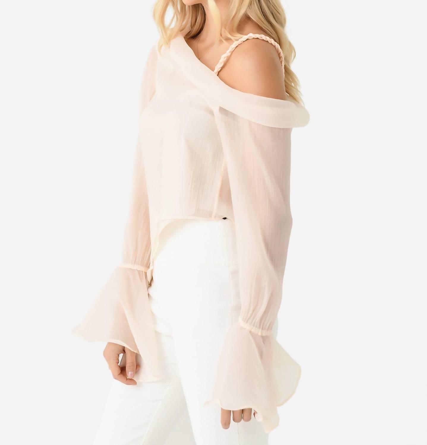 Aje. - Edith Draped Top