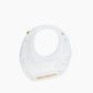 Like Dreams - Women's Moonlit Love Metallic Clear Clutch Bag