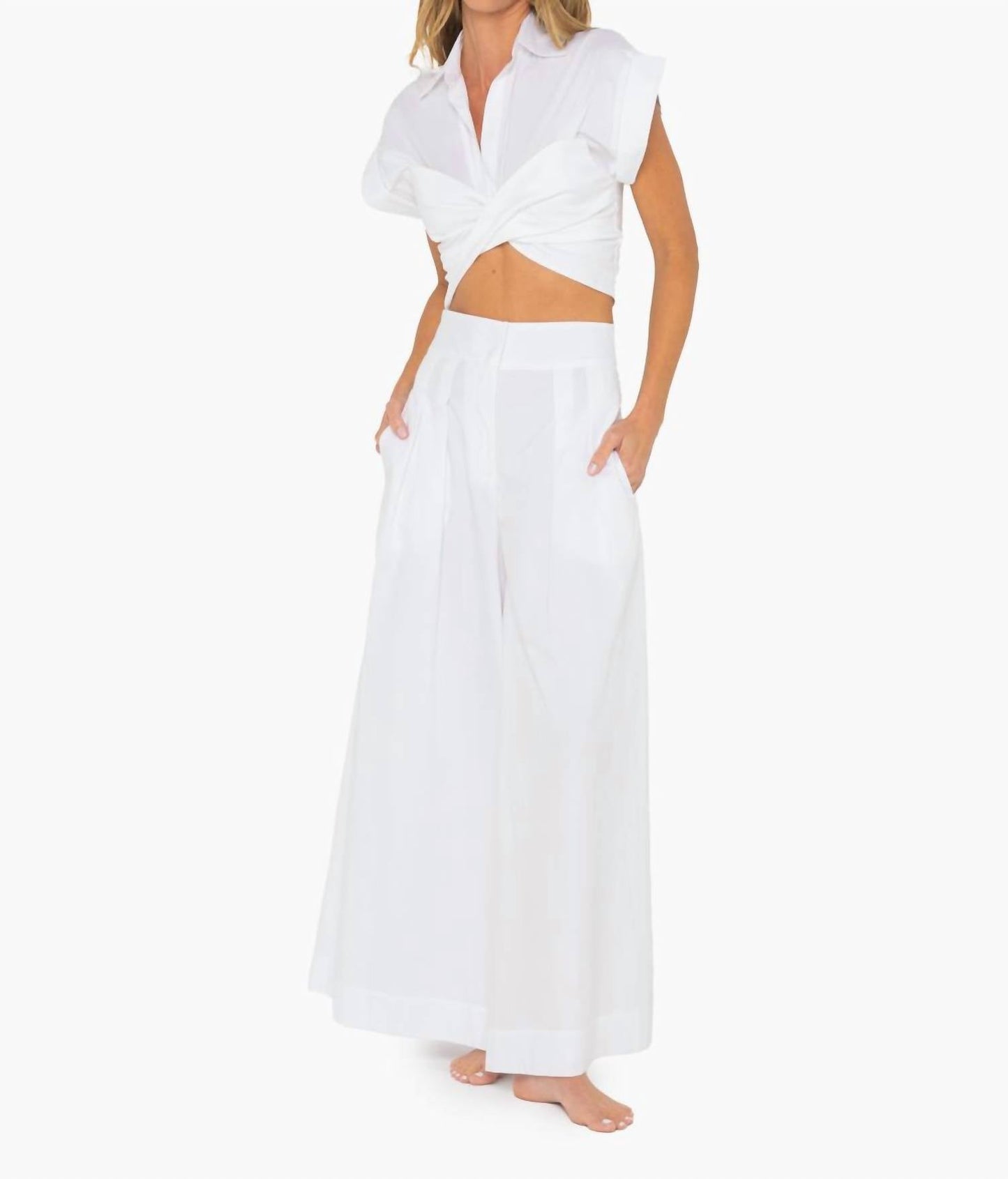 Jbq - Elliot Short Cuffed Sleeve Top